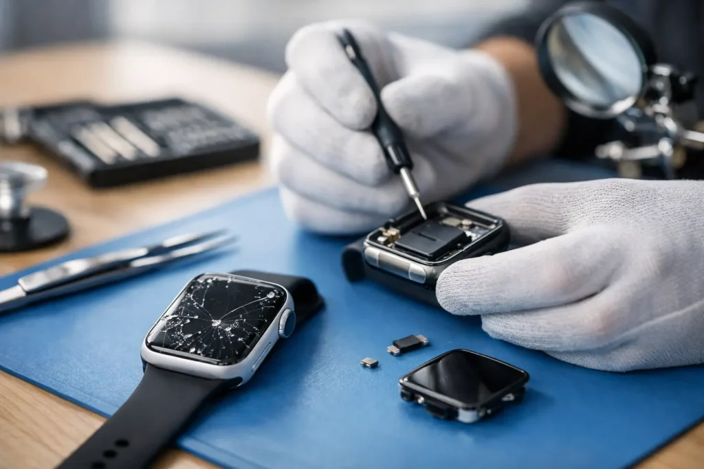 Apple Watch skærm reparation - hvad du skal vide