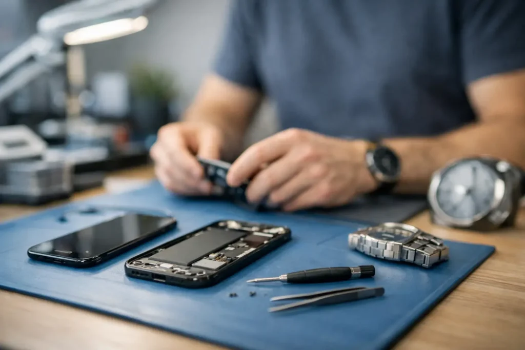 Hvor lang tid tager iPhone reparation?