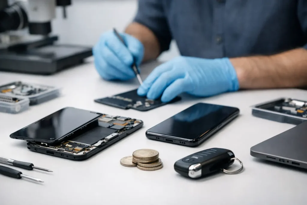 Reparation af Samsung telefon - hvad betaler sig?